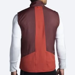BROOKS Men's Shield Hybrid Vest 2.0 (223 - Run Raisin/Copper) -Brooks Store 211416 223 mb shield hybrid vest mens running vest