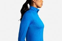 Women's Brooks Dash 1/2 Zip 221433-437 6 Women's Brooks Dash 1/2 Zip 221433-437 -Brooks Store 221433 437 D1 Dash Half Zip CF F21