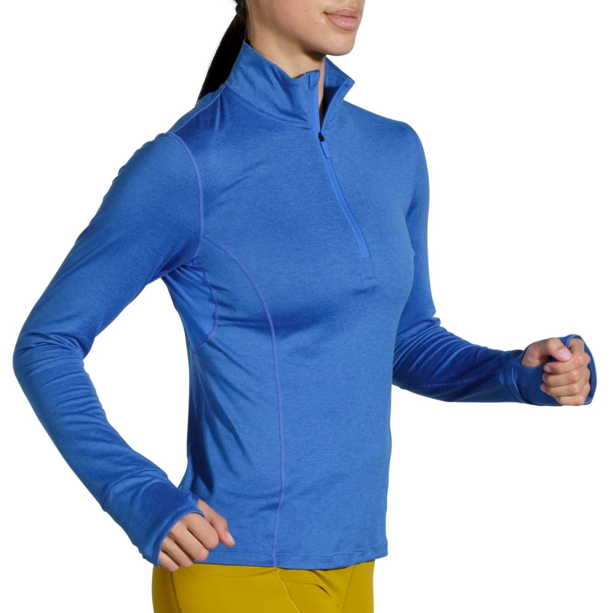 Women's Brooks Dash 1/2 Zip - 221433-471 3 Women's Brooks Dash 1/2 Zip - 221433-471 - Image 3