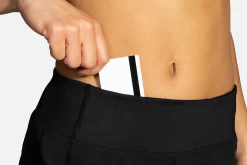 BROOKS Women's Chaser 7" Short (001 - Black) -Brooks Store 221466 001 D3 Chaser 7in Short