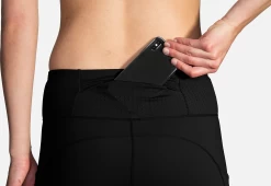 BROOKS Women's Method 7/8 Tight (001 - Black) -Brooks Store 221479 001 D1 Method 78 Tight