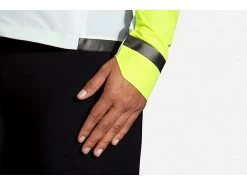 BROOKS Women's Carbonite Jacket (020- Icy Grey/Black/Nightlife) -Brooks Store 221493 030 D2 Carbonite Jacket