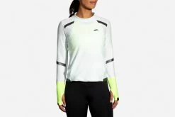 Women's Brooks Carbonite Long Sleeve Run Visible Collection - 221494-041 -Brooks Store 221494 041 MF Carbonite Long Sleeve