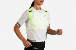 Women's Brooks Carbonite Short Sleeve Run Visible Collection - 221495-052 -Brooks Store 221495 052 MV Carbonite Short Sleeve