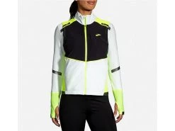 BROOKS Women's Carbonite Vest (025- Icy Grey/Black/Nightlife) -Brooks Store 221498 030 MF Carbonite Vest