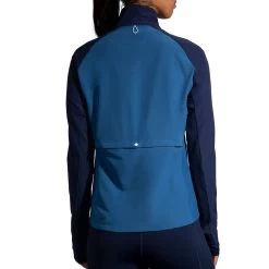 Women's Brooks Fusion Hybrid Jacket - 221499-463 -Brooks Store 221499 463 MB Fusion Hybrid Jacket