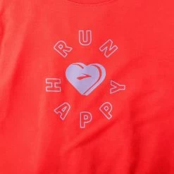 Women's Brooks Run Happy Short Sleeve 221541-635 -Brooks Store 221541 635 D1 Distance Graphic Short Sleeve