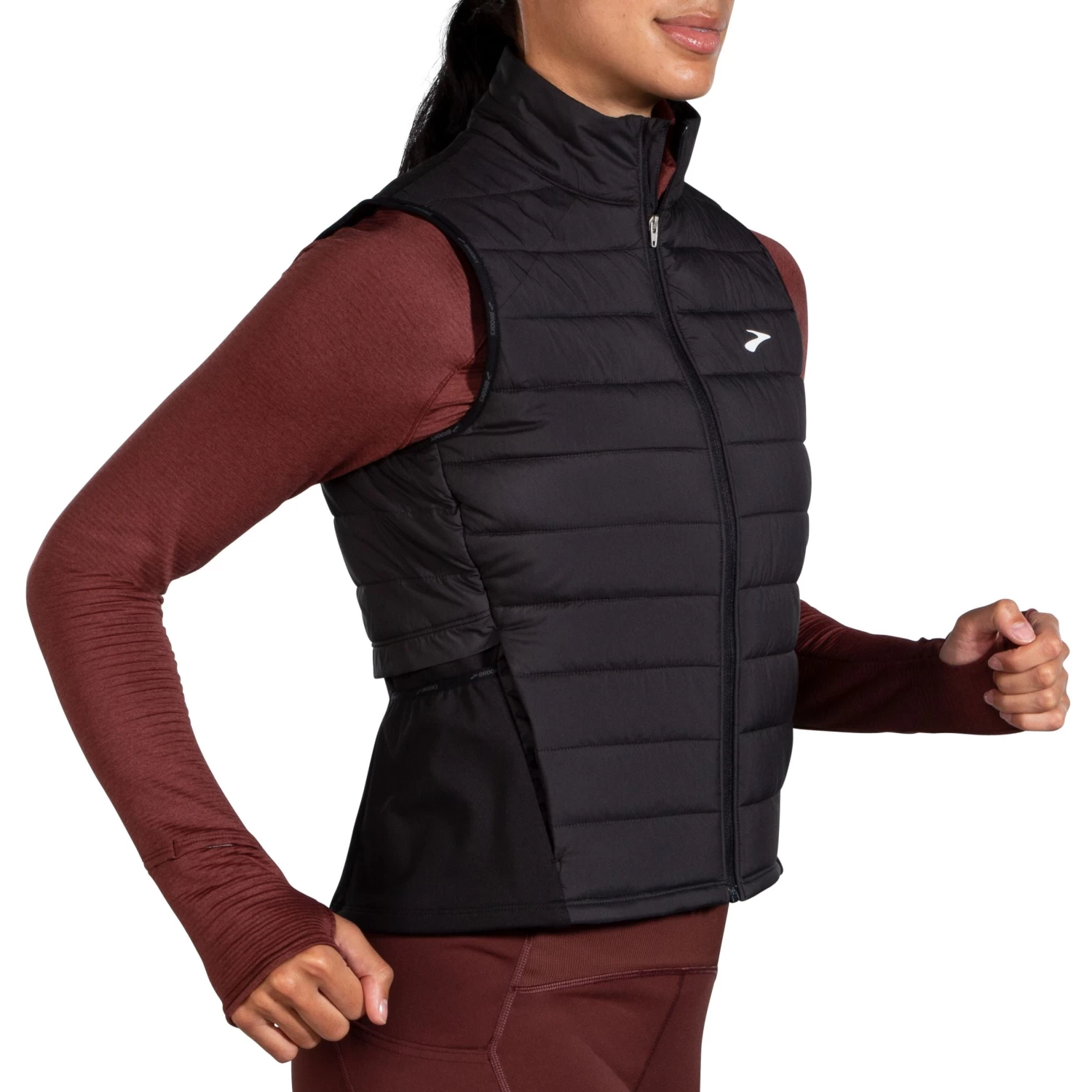 Women's Brooks Shield Hybrid Vest 2.0 - 221556-001 4 Women's Brooks Shield Hybrid Vest 2.0 - 221556-001 - Image 4