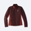 BROOKS Women's Shield Hybrid Jacket 2.0 (223 - Run Raisin/Copper)