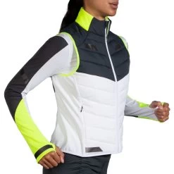 Women's Brooks Run Visible Insulated Vest - 221561-134 -Brooks Store 221561 134 MV Run Visible Insulated Vest