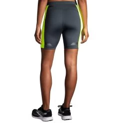 Women's Brooks Run Visible 6" Short Tight - 221565-044 -Brooks Store 221565 044 MB Run Visible 6in Short Tight