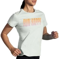 Women's Brooks Distance Short Sleeve 2.0 - 221614-313 -Brooks Store 221614 313 MV Distance Short Sleeve 2