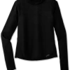 BROOKS Women’s Distance Long Sleeve (001 - Black)