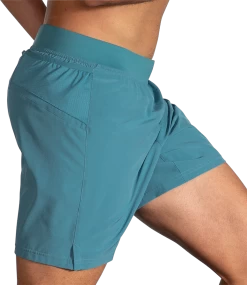 BROOKS Men's Sherpa 7" Short (444 - Slate Blue) -Brooks Store 306D574E 7500 4786 AAFF 0DEECCE1575C