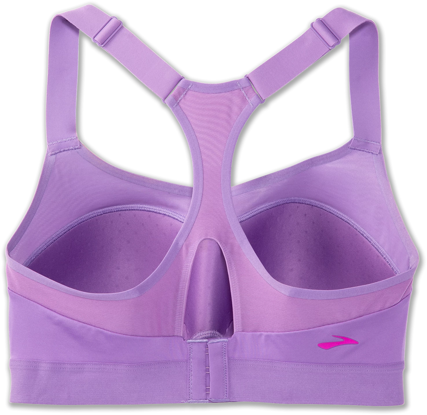 BROOKS Women’s Dare Racerback Run Bra (562 - Heliotrope) 2 BROOKS Women’s Dare Racerback Run Bra (562 - Heliotrope) - Image 2