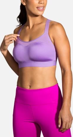 BROOKS Women’s Dare Racerback Run Bra (562 - Heliotrope) 11 BROOKS Women’s Dare Racerback Run Bra (562 - Heliotrope) -Brooks Store 350073 562 MA Dare Racerback Run Bra