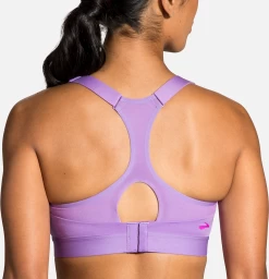 BROOKS Women’s Dare Racerback Run Bra (562 - Heliotrope) 9 BROOKS Women’s Dare Racerback Run Bra (562 - Heliotrope) -Brooks Store 350073 562 MB Dare Racerback Run Bra