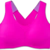 BROOKS Women’s Dare Crossback Run Bra (633 - Magenta/Heliotrope)