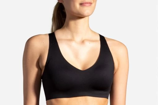Women's Brooks Dare V-Neck Bra 350079-001 7 Women's Brooks Dare V-Neck Bra 350079-001 -Brooks Store 350079 001