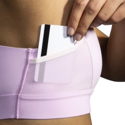 Women's Brooks Drive 3 Pocket Bra - 350080-560 -Brooks Store 350080 560 d2 drive 3 pocket run bra womens compression running bra