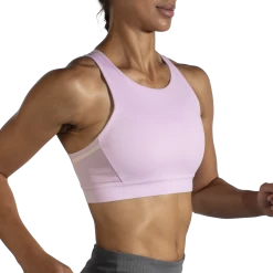 Women's Brooks Drive 3 Pocket Bra - 350080-560 -Brooks Store 350080 560 mv drive 3 pocket run bra womens compression running bra