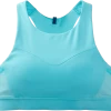BROOKS Women's Drive 3 Pocket Run Bra (475 - Vivid Teal)