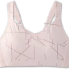 BROOKS Women's Drive Convertible Run Bra (658 - Rosewater Geo Print)