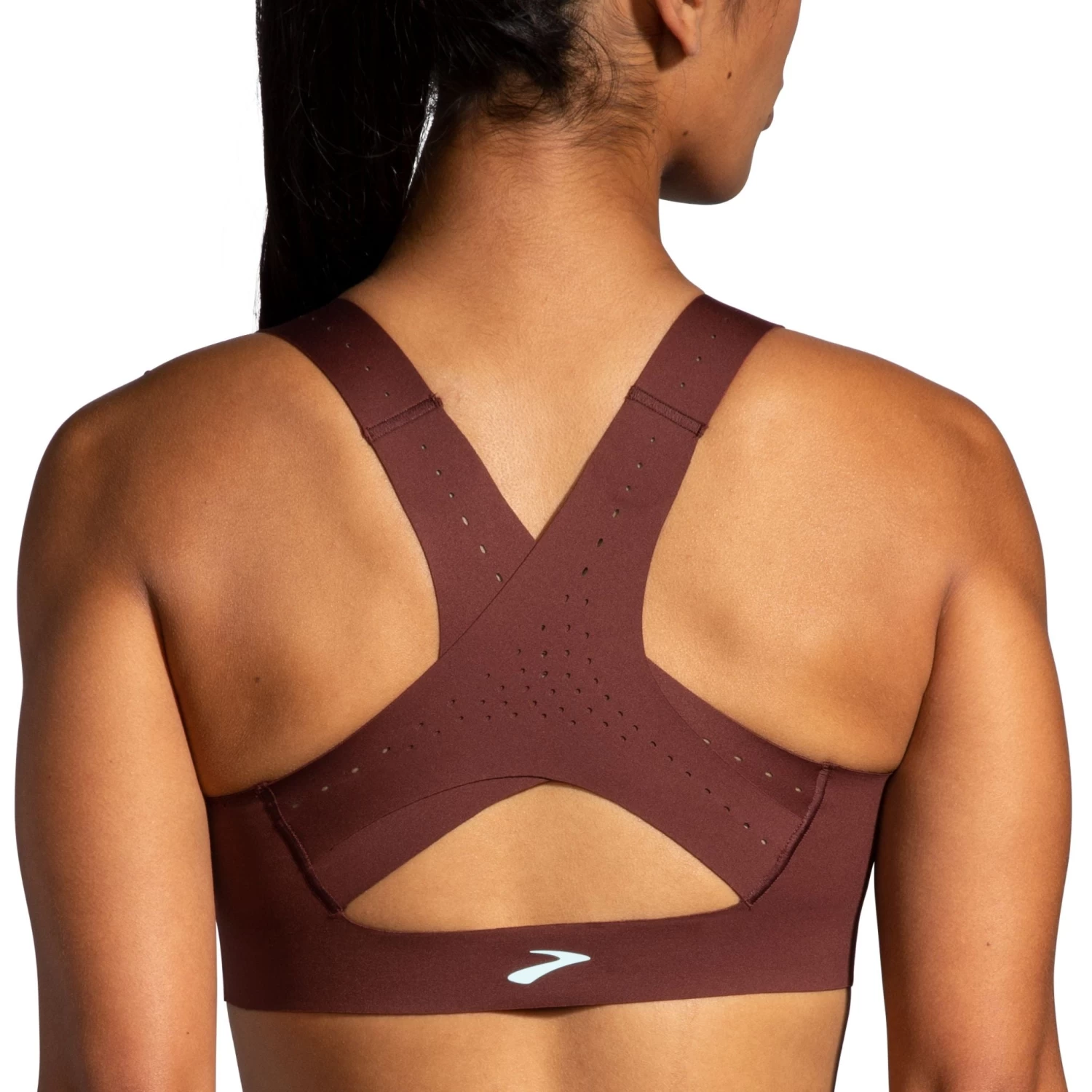 Women's Brooks Dare Zip Run Bra 2.0 - 350083-224 4 Women's Brooks Dare Zip Run Bra 2.0 - 350083-224 - Image 4