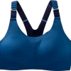 BROOKS Women's Dare Racerback Run Bra 2.0 (454 - Blue Ash/Navy)