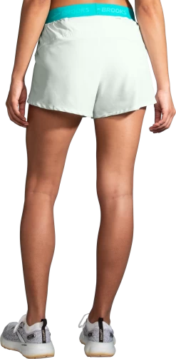 Women’s Chaser 3” Short (379 - Mint Mix/Nile Blue/Brooks) -Brooks Store 38BD4ADF 2CD4 4DF1 842C 4966495C3218