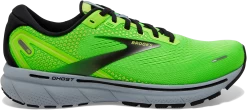 BROOKS Men's Ghost 14 (310 - Green Gecko/Blue/Black)