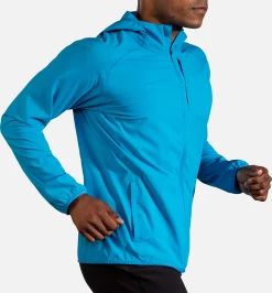 BROOKS Men’s Canopy Jacket (492 - Electric Blue) -Brooks Store 565AA7BA FD88 45AF B05D 32E29D9F151C