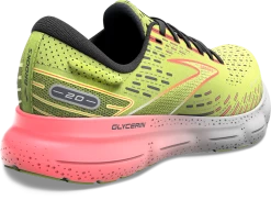BROOKS Men’s Glycerin 20 (725 - Lime/Red/Ebony) -Brooks Store 5A46FC88 82D1 4AFB BDF0 17E149D97208
