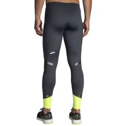 BROOKS Men’s Run Visible Tights (044 - Asphalt/Nightlife) -Brooks Store 5BBB7B5A 9D1F 40B6 8FB9 27385670B903