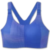 BROOKS Women's Dare Racerback Run Bra 2.0 (461 - Bluetiful Altitude Print)