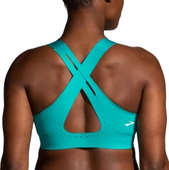 BROOKS Women's Dare Crossback Run Bra 2.0 (336 - Nile Green) -Brooks Store 6A2C8289 527B 4DB4 BFDB F0E654DA26A2