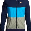 BROOKS Men's Canopy Jacket (465 - Navy/Spring Break/Pebble)