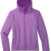 BROOKS Women’s Notch Thermal Hoodie (562 - Heliotrope)