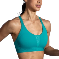 BROOKS Women's Drive Plunge Bra 2.0 (336 - Nile Green) -Brooks Store 79D1E6D9 326F 43AC 847B 181B0D734C1C