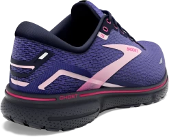 BROOKS Women's Ghost 15 (469 - Blue/Peacoat/Pink) -Brooks Store 8E1EFD03 F9CB 4737 8F93 22AC0291FDAD