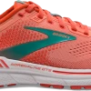 BROOKS Women’s Adrenaline GTS 22 (680 - Coral/Latigo Bay/White)