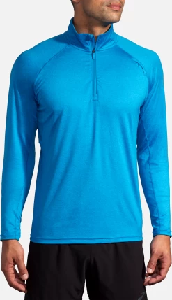 BROOKS Men's Dash 1/2 Zip (405 - Electric Blue) -Brooks Store A37BE4DC 834D 4A6C B3D6 4401F6F238A9