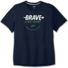 BROOKS Men’s Brave Like Gabe Distance Graphic Tee (451 - Navy)