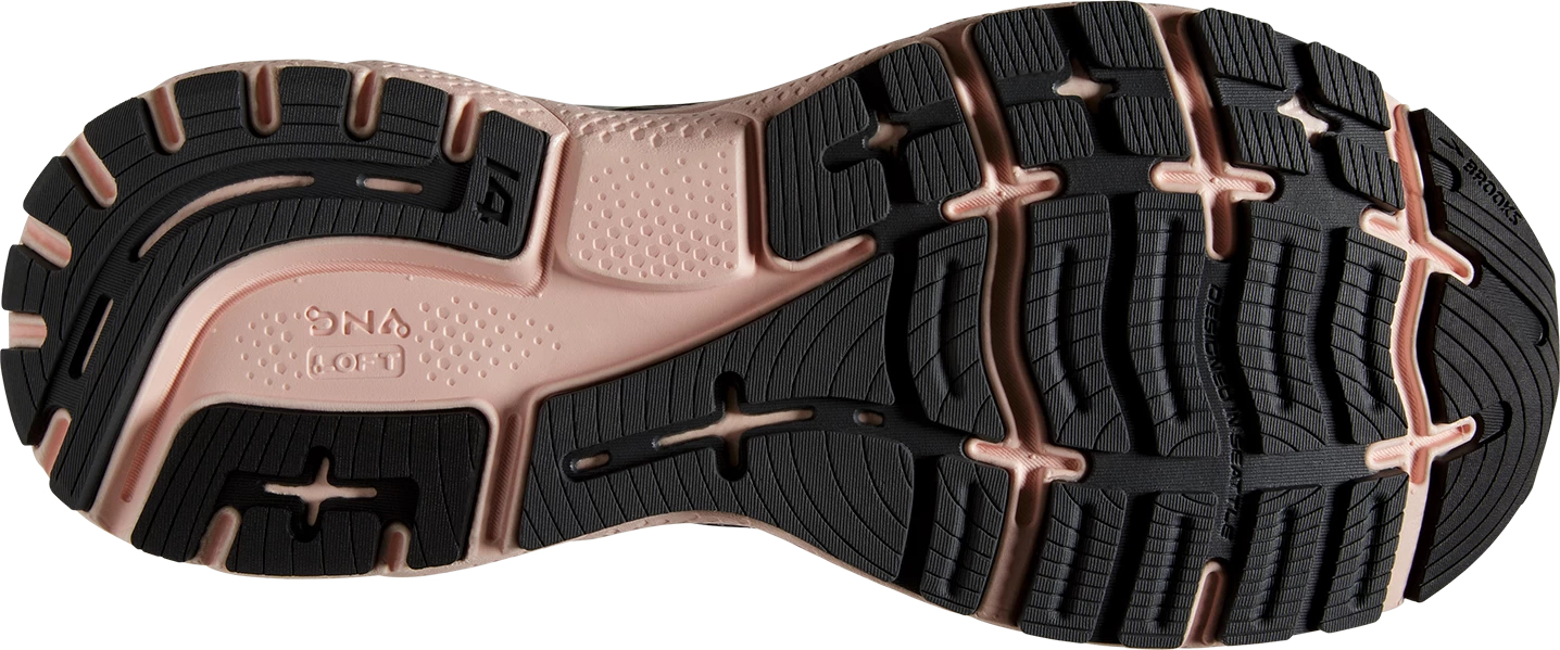 BROOKS Women's Ghost 14 (026 - Black/Pearl/Peach) 6 BROOKS Women's Ghost 14 (026 - Black/Pearl/Peach) - Image 6