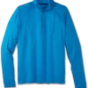 BROOKS Men's Dash 1/2 Zip (405 - Electric Blue)