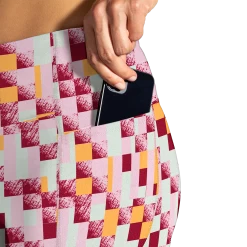 BROOKS Women's Moment 5" Running Short Tight (128 - Pace Check Print) -Brooks Store B10E071A D5D9 4F51 AC2F C2711AB67387