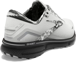 BROOKS Women's Ghost 15 (149 -White/Ebony/Oyster) -Brooks Store B538DAB7 856E 4539 B619 72DA830C57C0