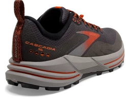 BROOKS Men's Cascadia 16 GTX (060 - Black/Ebony/Cinnabar) -Brooks Store B741E8C0 7B65 4CD1 A2BB 340963F0CF7F