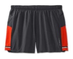 BROOKS Men’s Sherpa 5” Short (076 - Asphalt/lava)