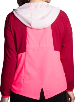 BROOKS Women's Canopy Jacket (633 - Razzmatazz/Quartz/Hyper Pink) -Brooks Store C61A92FC DEEA 4EC1 985F D0310B9F99A5